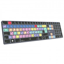 Logickeyboard Adobe Premiere Pro CC TITAN Wireless Backlit Keyboard - Windows