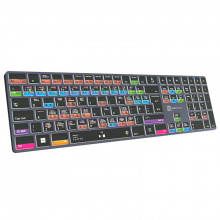 Logickeyboard Cockos Reaper TITAN Wireless Backlit Keyboard - Windows
