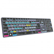 Logickeyboard DaVinci Resolve TITAN Wireless Backlit Keyboard - Windows