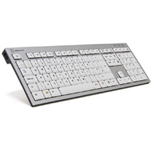Logickeyboard Premium Slimline PC Keyboard