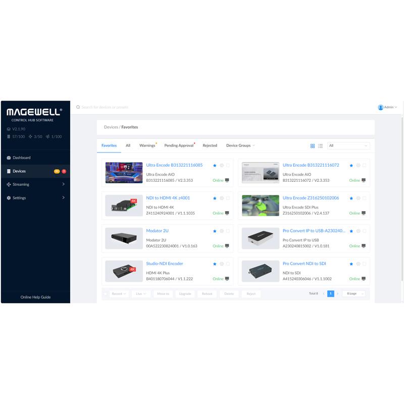 Magewell Control Hub