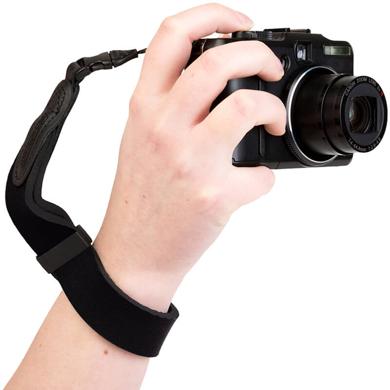 OpTech Mirrorless Wrist Strap - Black
