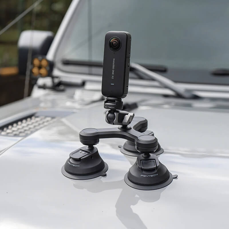 PGYTECH CapLock Action Camera Ball-Head Quick Release Set
