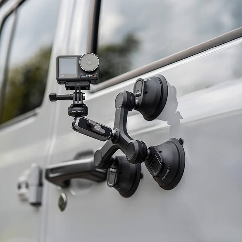 PGYTECH CapLock Three-arm Suction Mount