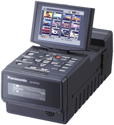 DatavideoPanasonicRecorders AG-HPG20EJ