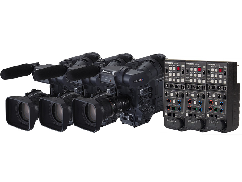 Panasonic AG-HPX371 3 Camera Studio Bundle