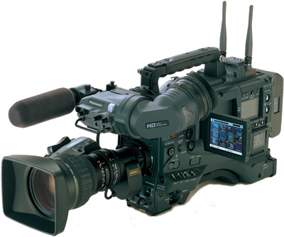 Le manuel d'utilisation Panasonic AJ-HPX2100 Accessoires video