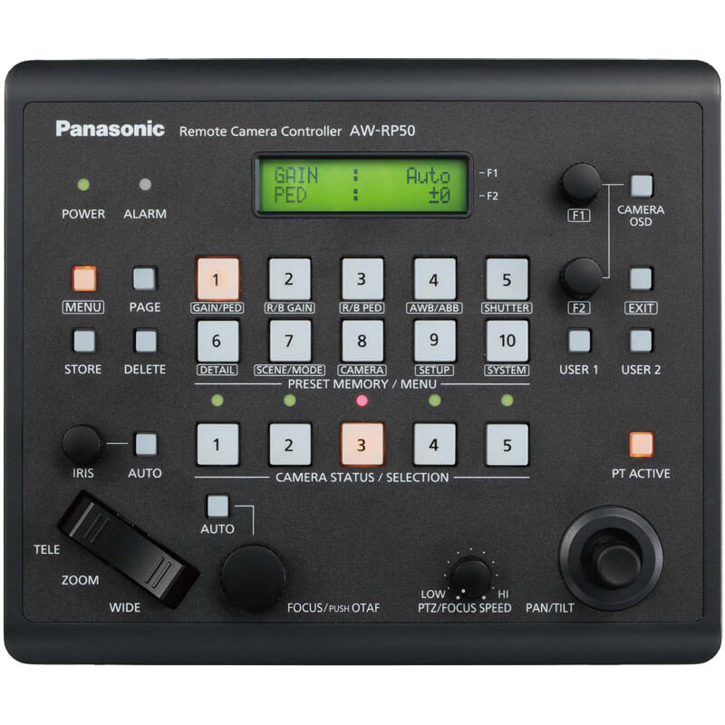 PanasonicCameras - Remote Systems AW-RP50