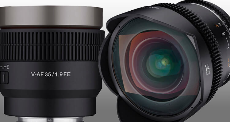 Samyang Video Focused Lenses