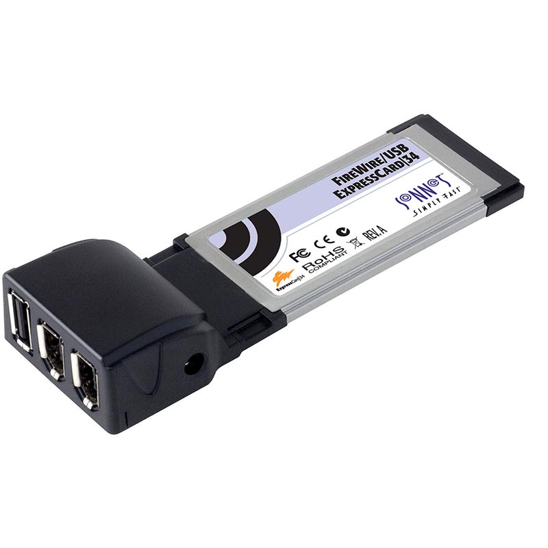 Sonnet FireWire - USB ExpressCard 34