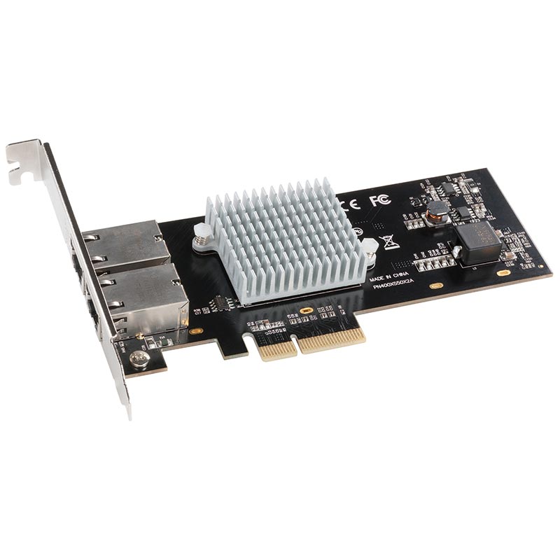Sonnet Presto 10G Base-T Ethernet 2 Port PCIe Card