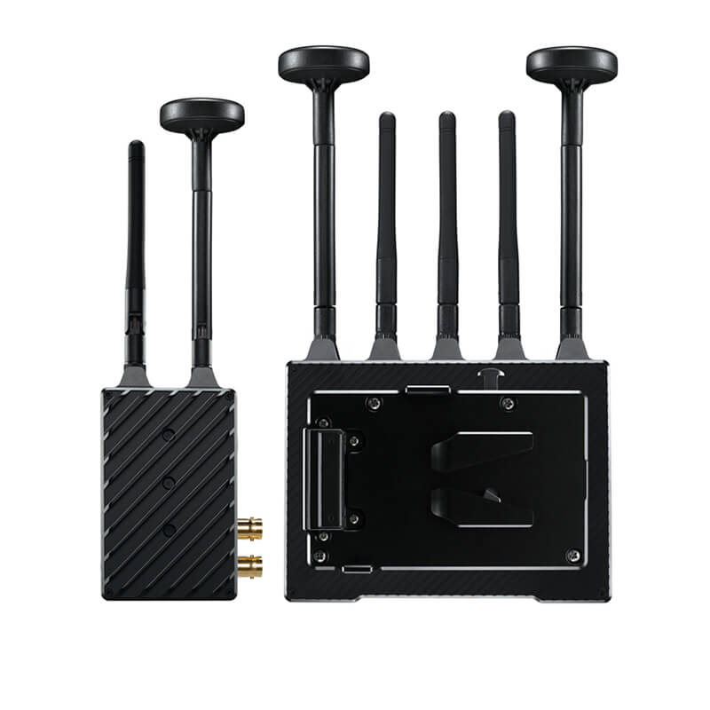 Teradek Bolt 4K LT 3G-SDI MAX TX & Bolt 4K 12G-SDI MAX RX Deluxe Kit V-Mount w/ Array Antenna