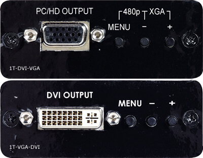 tvONE 1T-DVI-VGA - 1T-VGA-DVI 